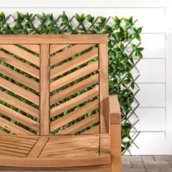 Slatted Chevron Acacia Wood Patio Loveseat – Saracina Home 29 Slatted Chevron Acacia Wood Patio Loveseat – Saracina Home -Living Room Furniture Store GUEST ee7aca78 cc7a 49fa b19f 796caa3028c9