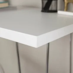 Gibby Modern Glam Hairpin Leg Writing Desk Faux White Marble - Saracina Home -Living Room Furniture Store GUEST efbabfa8 ae90 4dbf a3e5 0ccd7c160e67