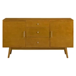 Mid-Century Modern Wood Console TV Stand For TVs Up To 65" - Saracina Home -Living Room Furniture Store GUEST efcc9a14 357a 40da 8671 6d1e9dac7cb1