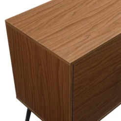 2 Door Mid-Century Modern Wood Storage TV Stand For TVs Up To 65" - Saracina Home -Living Room Furniture Store GUEST f07c28f6 4334 4a0e 8c9a bf9a7ee05368