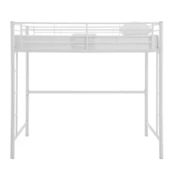 Twin Size Metal Platform Loft Bed - Saracina Home -Living Room Furniture Store GUEST f487d69d a487 41f8 876f 492e5c73e702