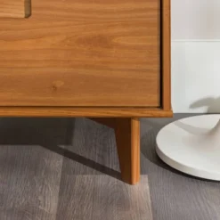 Mid-Century Modern Groove Wood 6 Drawer Dresser - Saracina Home -Living Room Furniture Store GUEST f912aa86 b894 4cef beef 9d751404aa65