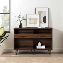 Modern Hairpin Leg Storage Console Table - Saracina Home 13 Modern Hairpin Leg Storage Console Table - Saracina Home -Living Room Furniture Store GUEST fd6055e8 2e6e 408d 87b1 7b8d4ba3a9e0
